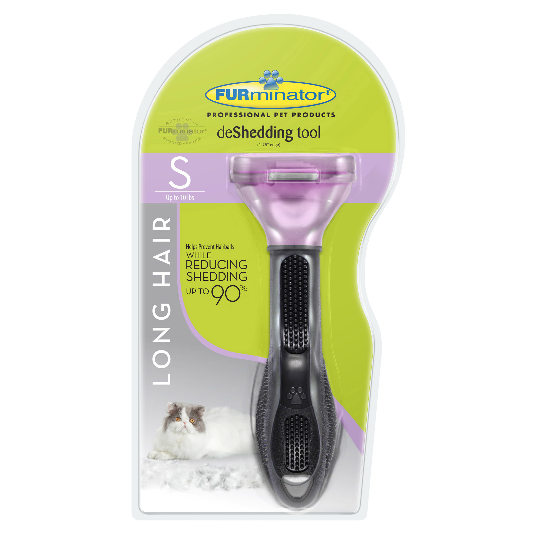 Small Cat deShedding Tool Long Hair FURminator